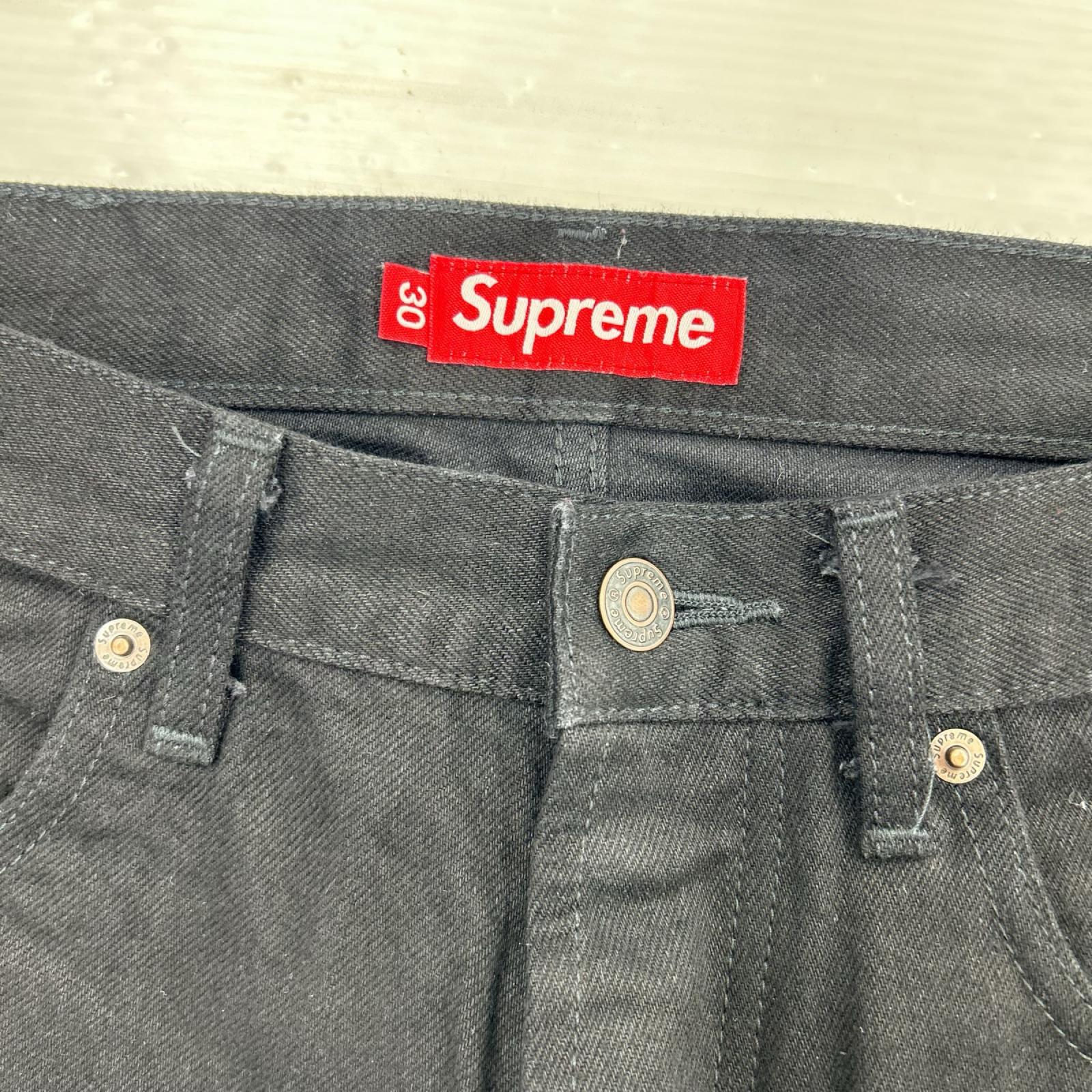 パンツ Rigid Loose Fit Selvedge Jean BLK (30) 30 ブラック