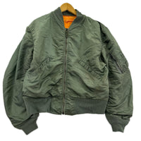 ジャケット 60s CONMARジップ L-2B (M) M カーキ