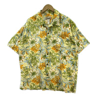 半袖シャツ pataloha アロハシャツ 総柄 L