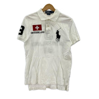 半袖シャツ POLO ビックポニー 白 スイス M ホワイト