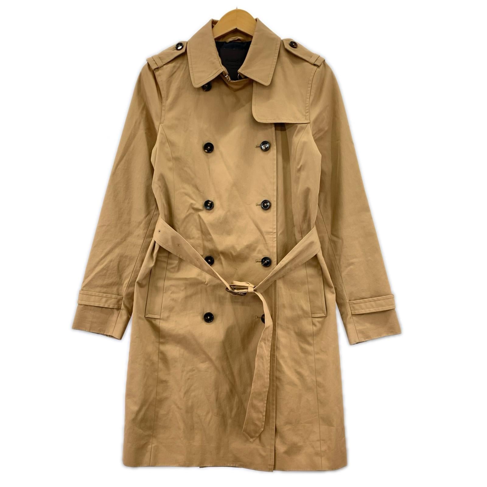 ジャケット Massimo Dutti トレンチコート ベージュ S ベージュ