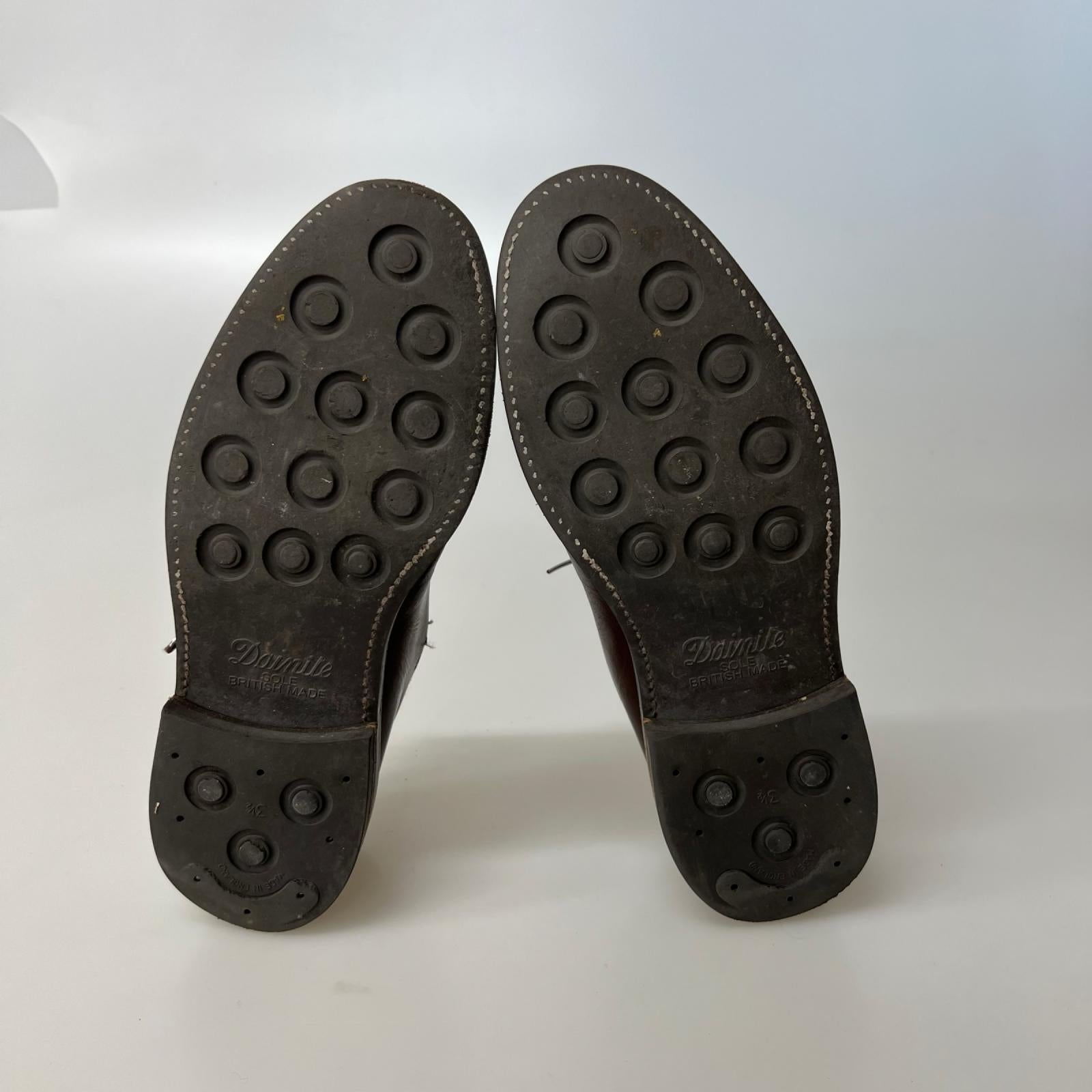 シューズ CORDOVAN PLANE TOE
