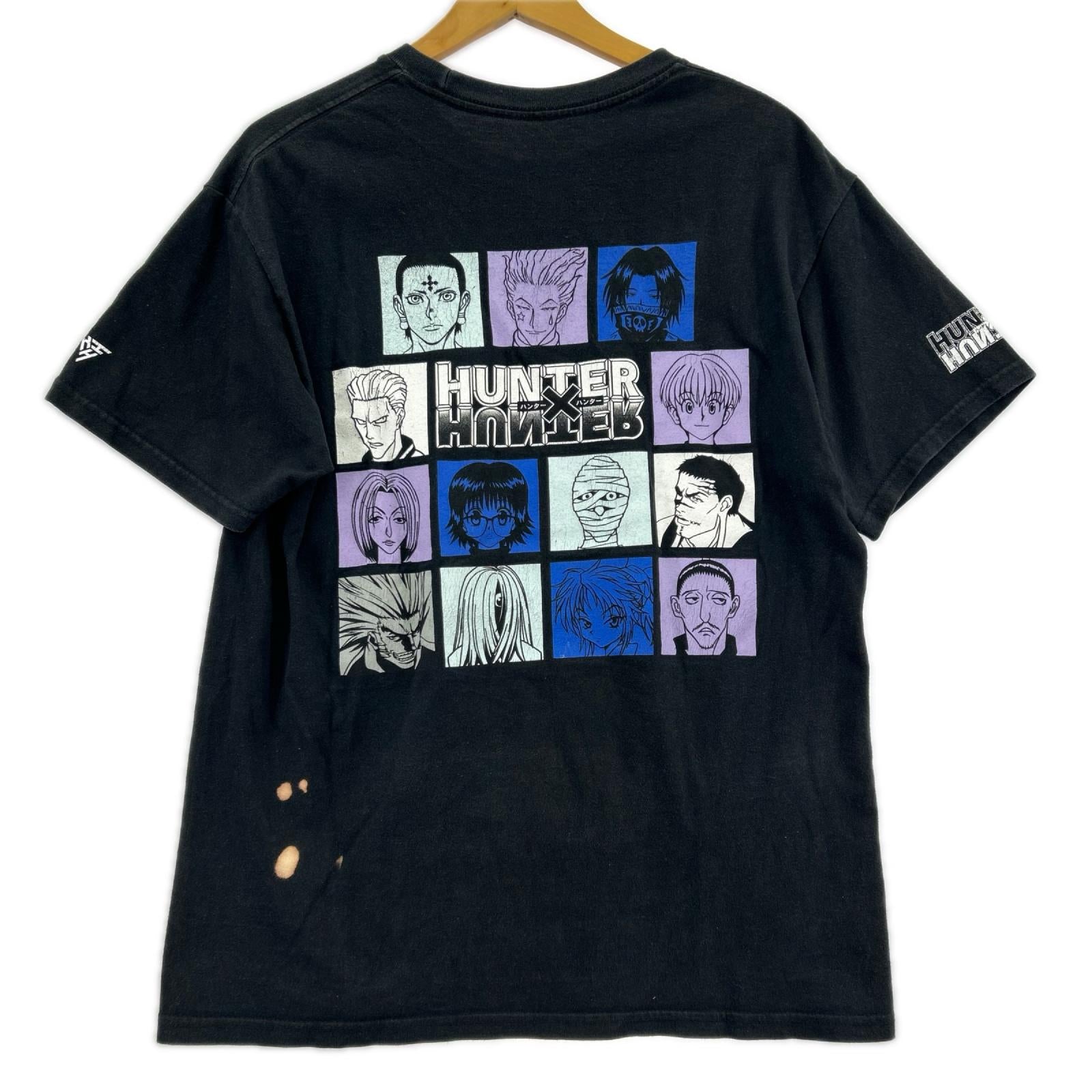 半袖Tシャツ HUNTER×HUNTER 幻影旅団メンバー アニメTee M ブラック