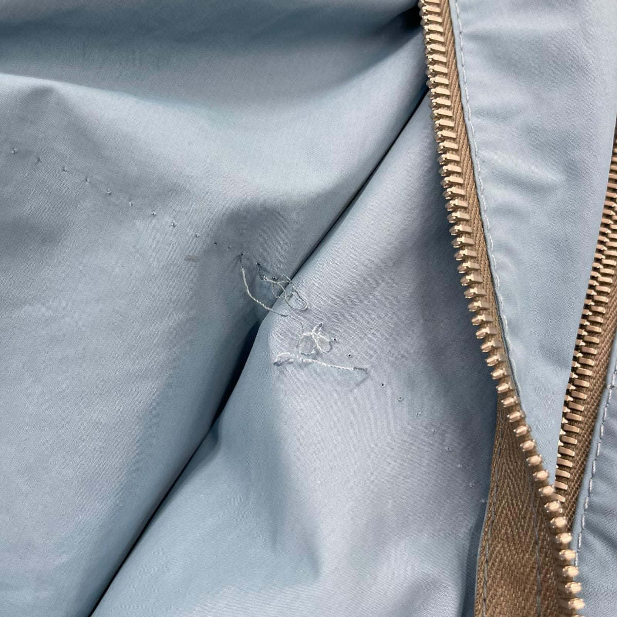 ジャケット MAISON MARGIELA 17SS ハノ字 フーデットジャケット 50 青 50