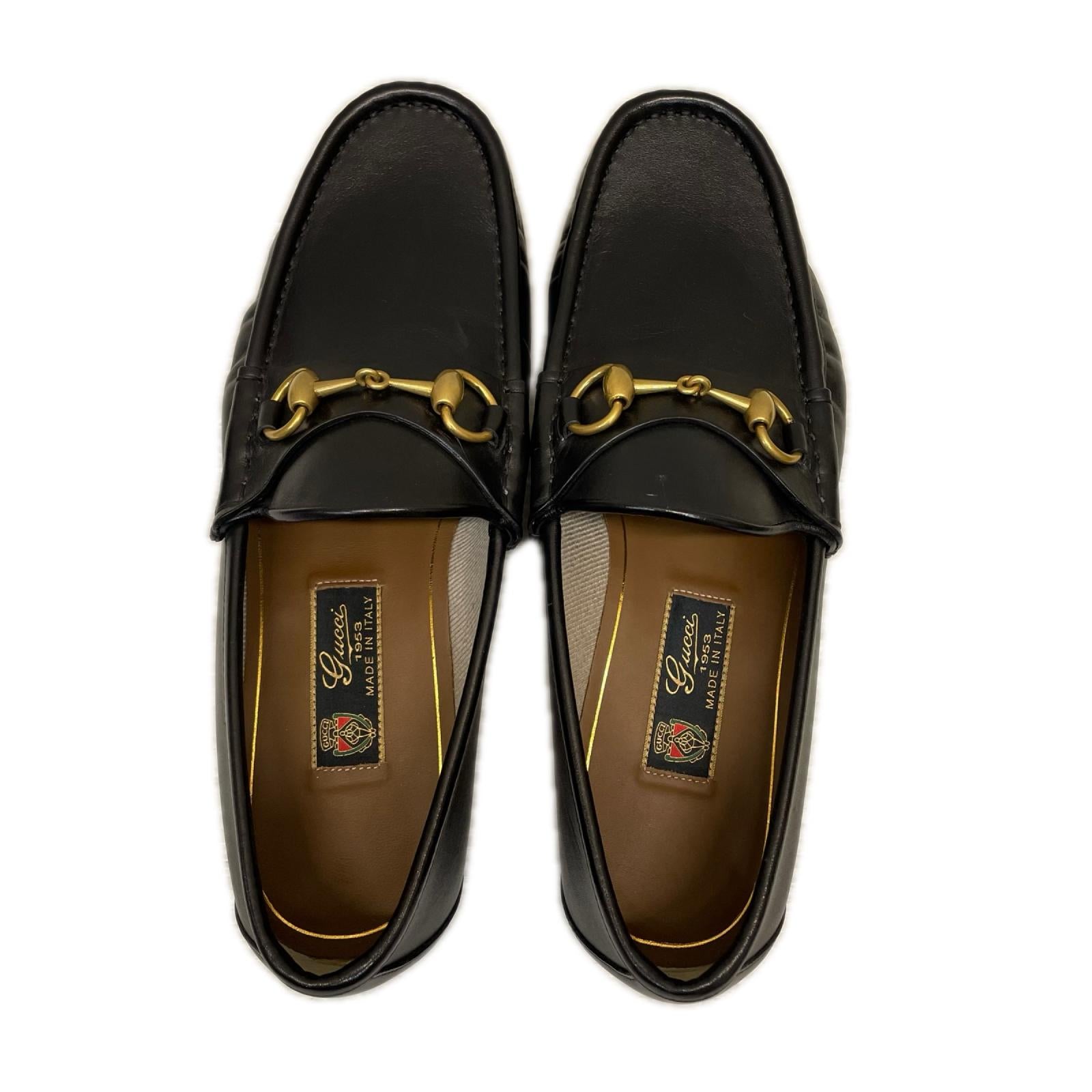 GUCCI 1953 ホースビットローファー 7 黒 26cm (US8 UK7 1/2 EU42)