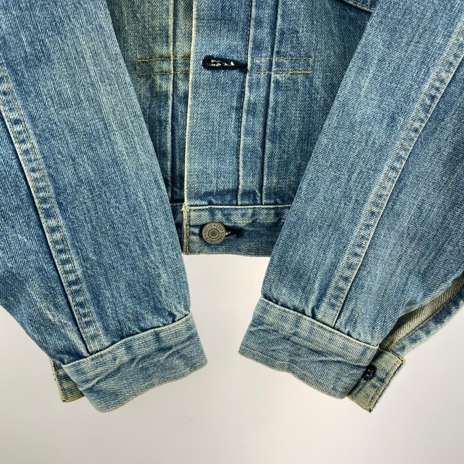 デニムジャケット 90s 7701SXX 1st 日本製 復刻 40 ブルー