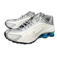 スニーカー SHOX R4 シルバー /ブルー 27.5cm (US9 1/2 UK9 EU45) ホワイト