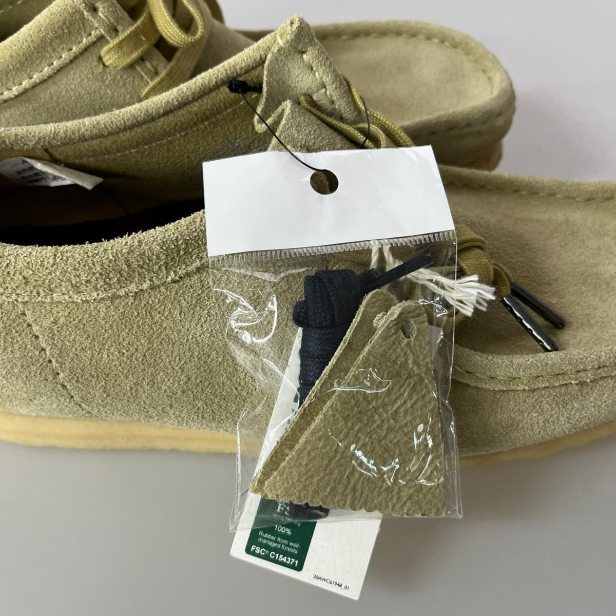 シューズ Wallabee 25.5CM ベージュ