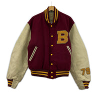 ジャケット GOLDEN BEAR レザースタジャン 赤