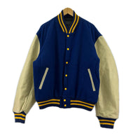 ジャケット GOLDEN BEAR レザースタジャン 青