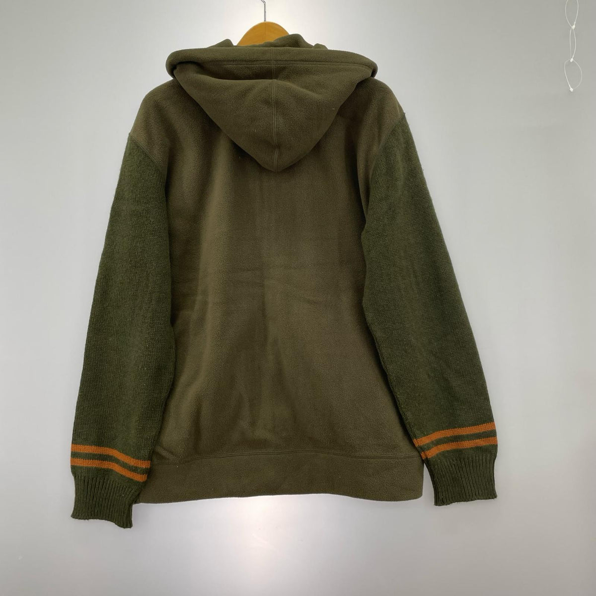 パーカー HOMME DEUX フリースパーカー カーキ L カーキ