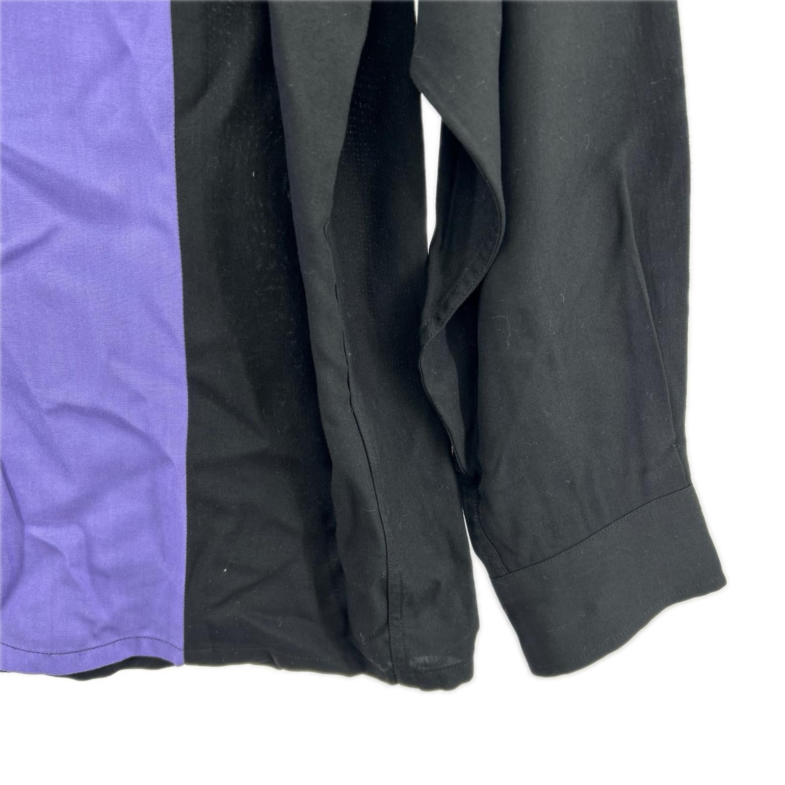 長袖シャツ TWO-TONE 50's SHIRTS M ブラック