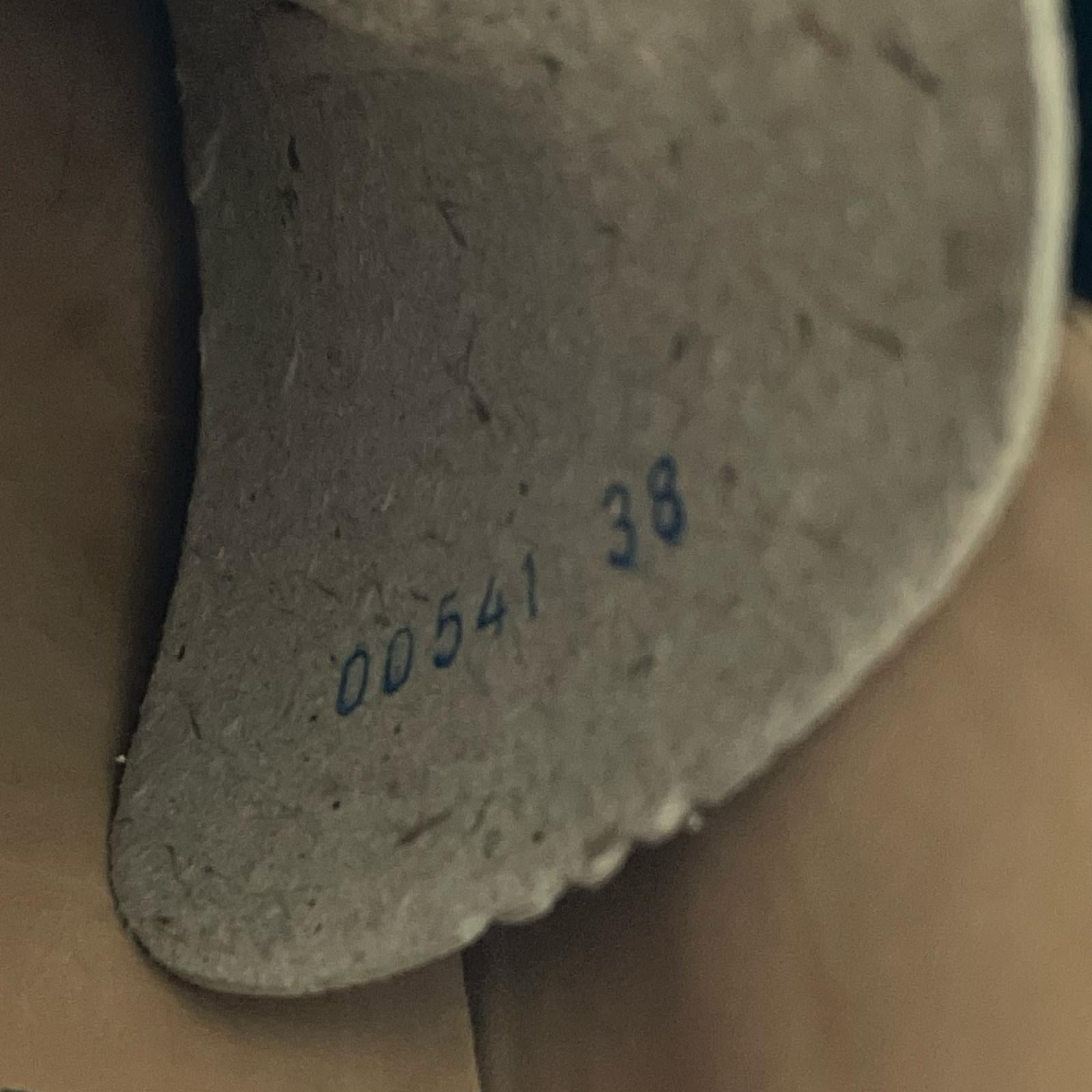 ブーツ ISSEY MIYAKE×UNITED NUDE レザーショートブーツ ブラック (38) 38 ブラック
