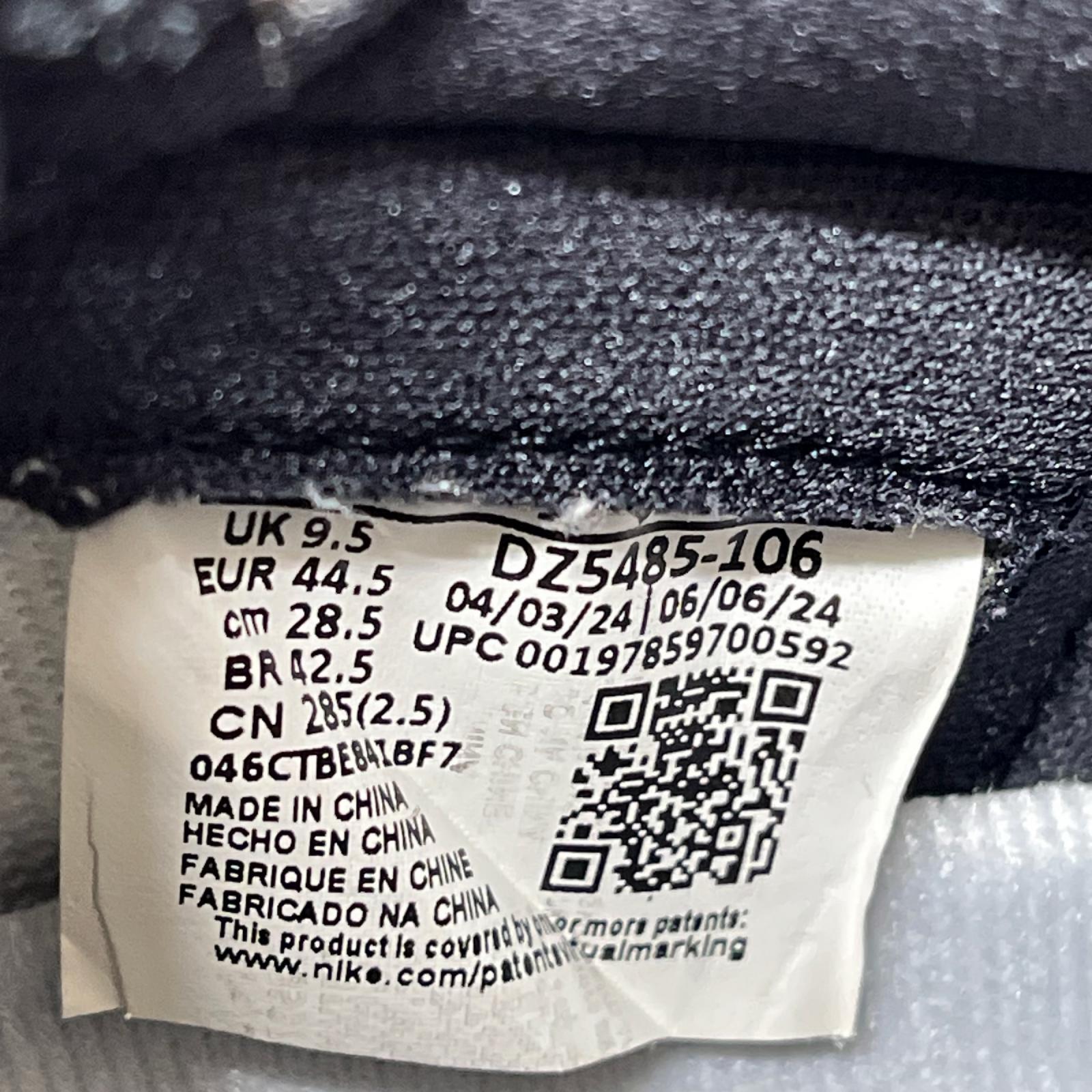 スニーカー RETRO HIGH OG BLACK TOE REIMAGINED 28.5 28.5cm (US10 1/2 UK10 EU47)