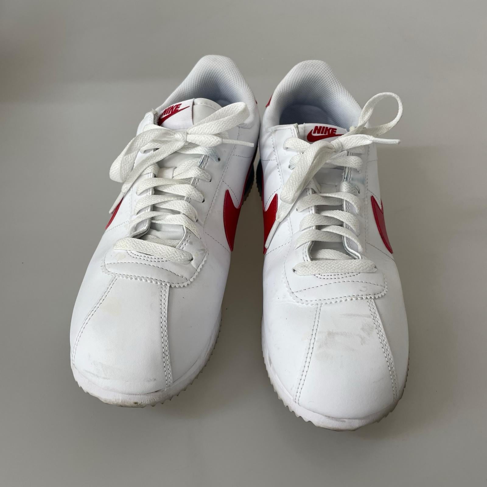 スニーカー NIKE CORTEZ LTR ホワイト/バーシティレッド 28.5 28.5cm (US10 1/2 UK10 EU47) ホワイト
