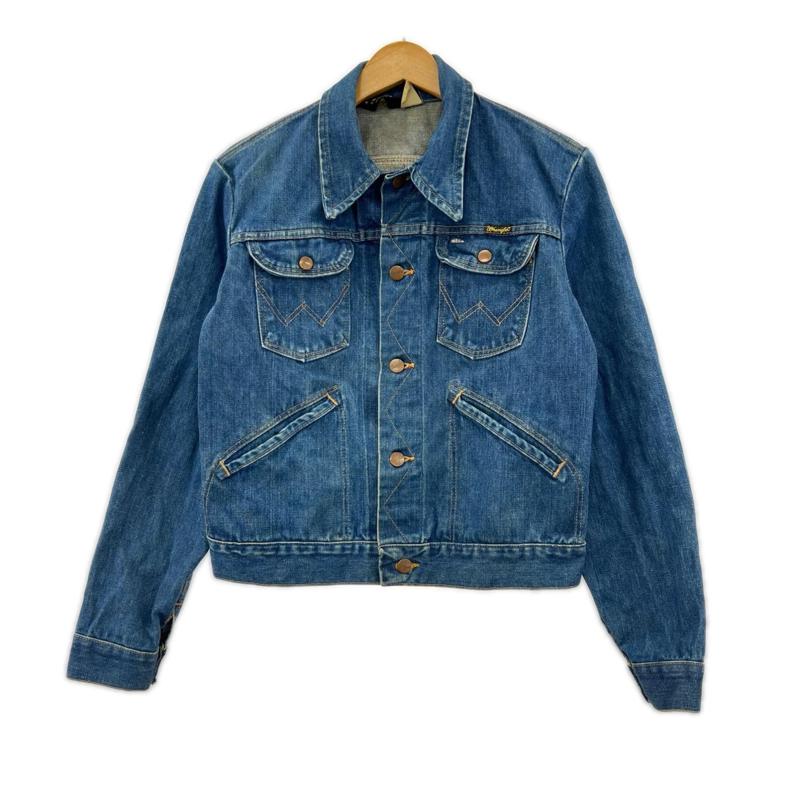 デニムジャケット wrangler 80s 38 ブルー