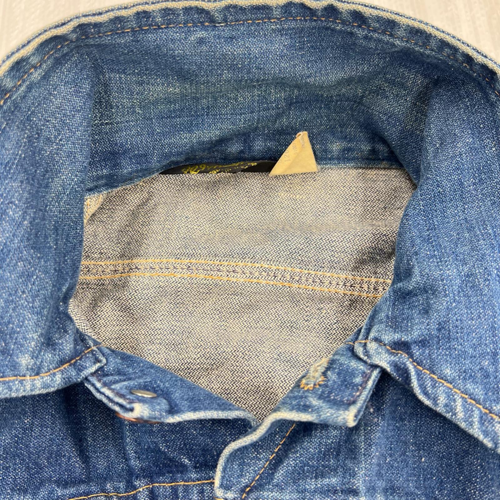 デニムジャケット wrangler 80s 38 ブルー
