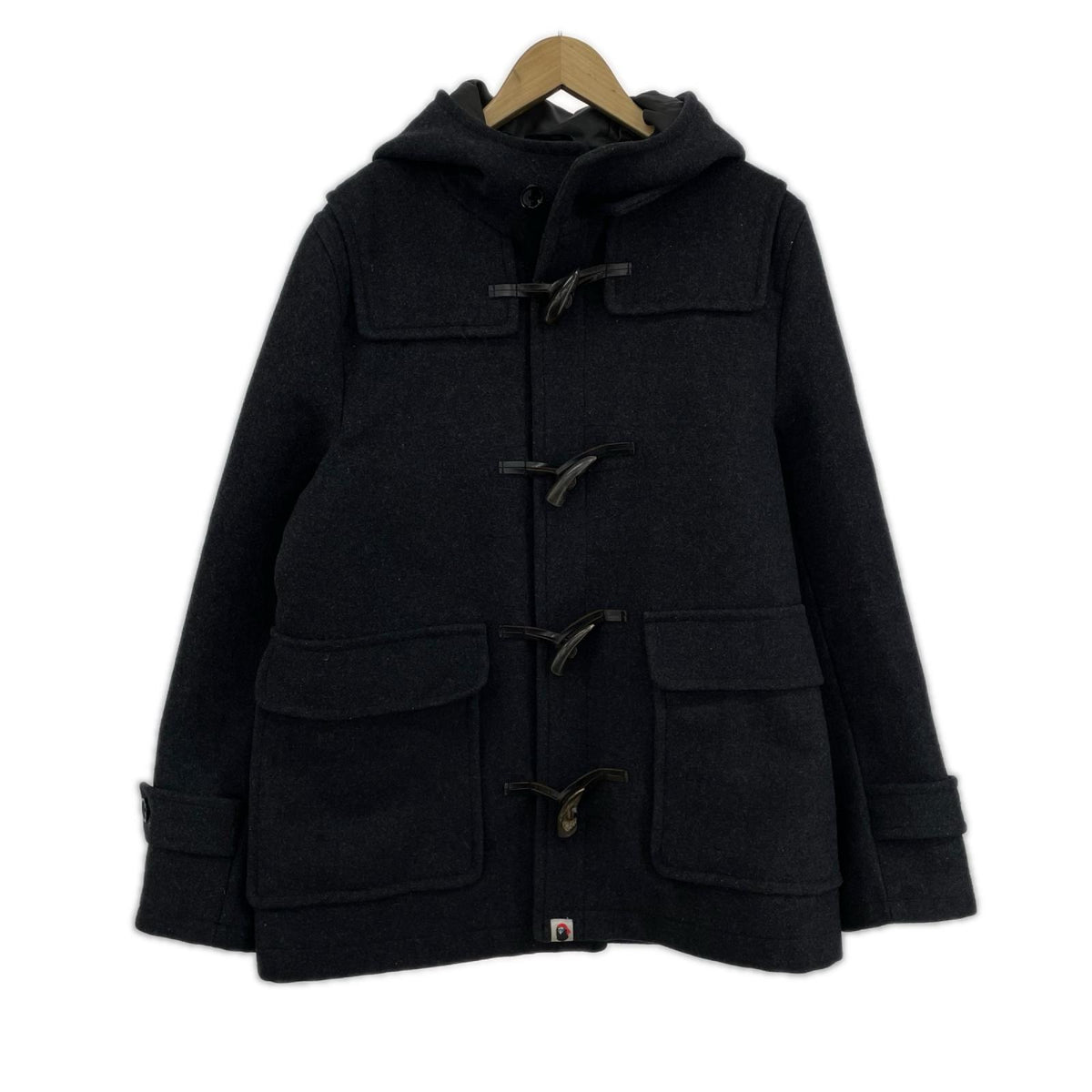 その他アウター PIRATE ウール ダッフルコート 黒 (XL) 4860-141-008 ブラック