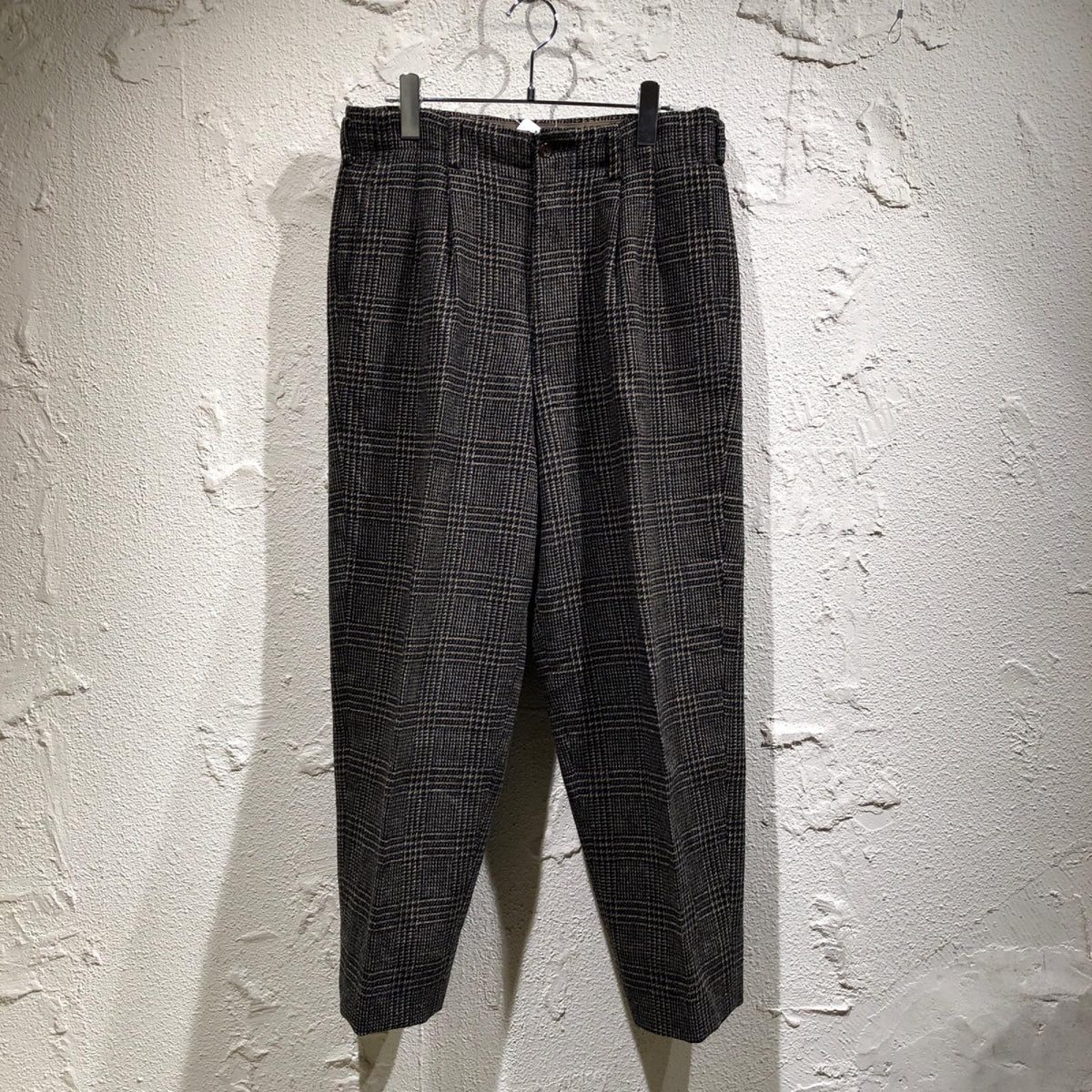 パンツ HOMME 90s 田中オム ダブルタックツイードパンツ