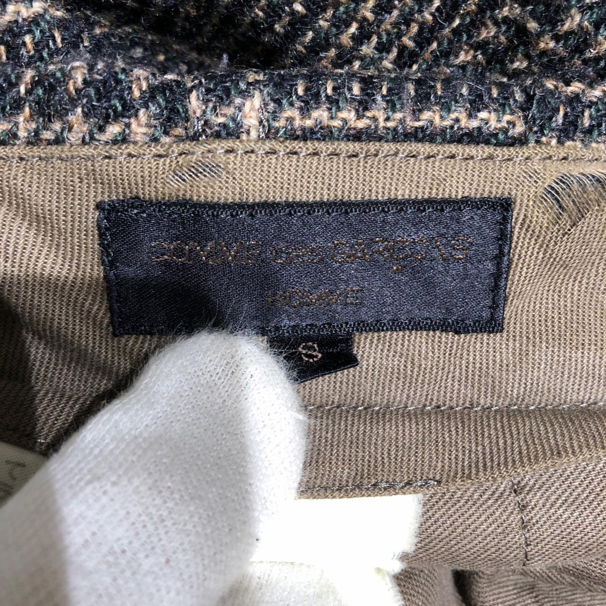 パンツ HOMME 90s 田中オム ダブルタックツイードパンツ