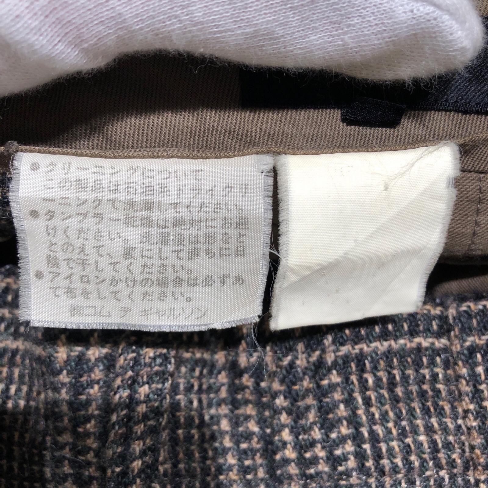 パンツ HOMME 90s 田中オム ダブルタックツイードパンツ
