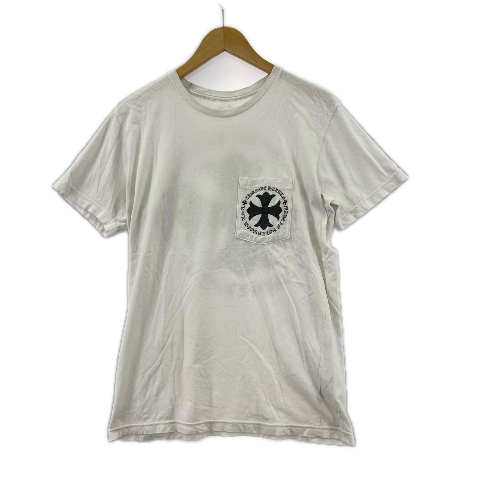半袖Tシャツ サークルロゴポケットTee 白 (M) M ホワイト