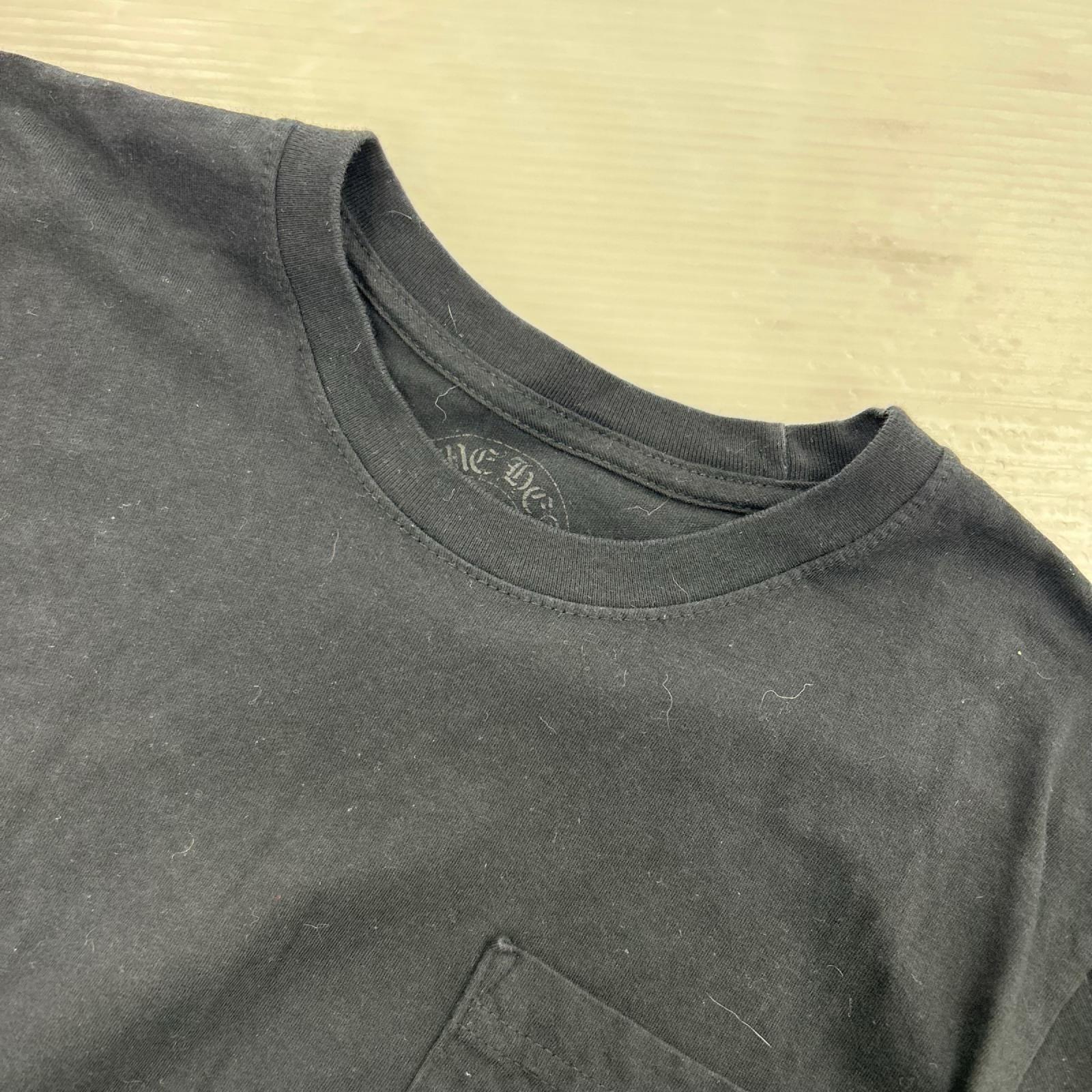 半袖Tシャツ ポケットTee 黒 (S) S ブラック