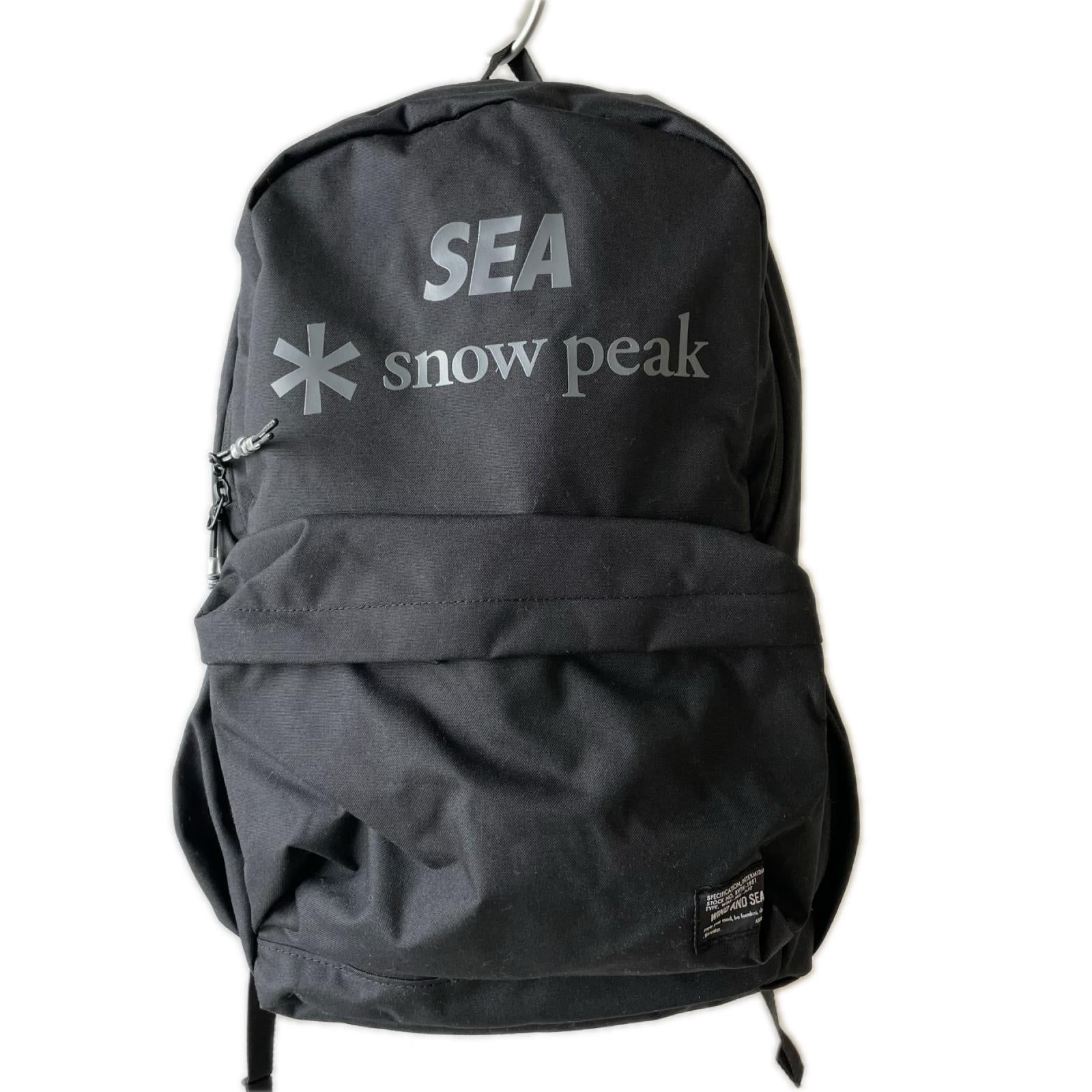 リュック・デイパック ×snow peak Everyday Use Backpack ブラック