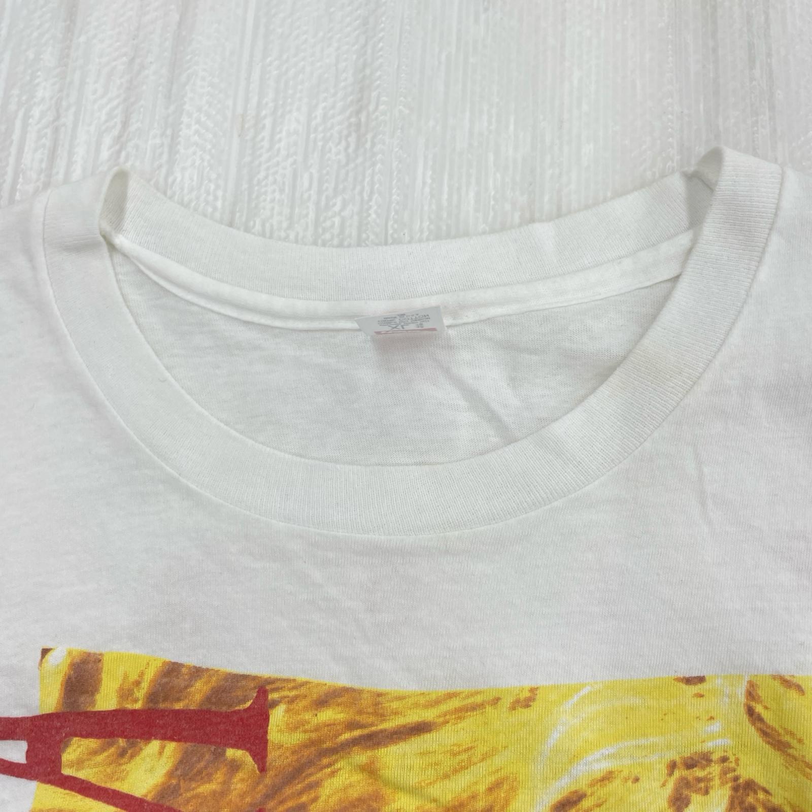 半袖Tシャツ 90s MADONNA Blond Ambition 白 XL ホワイト