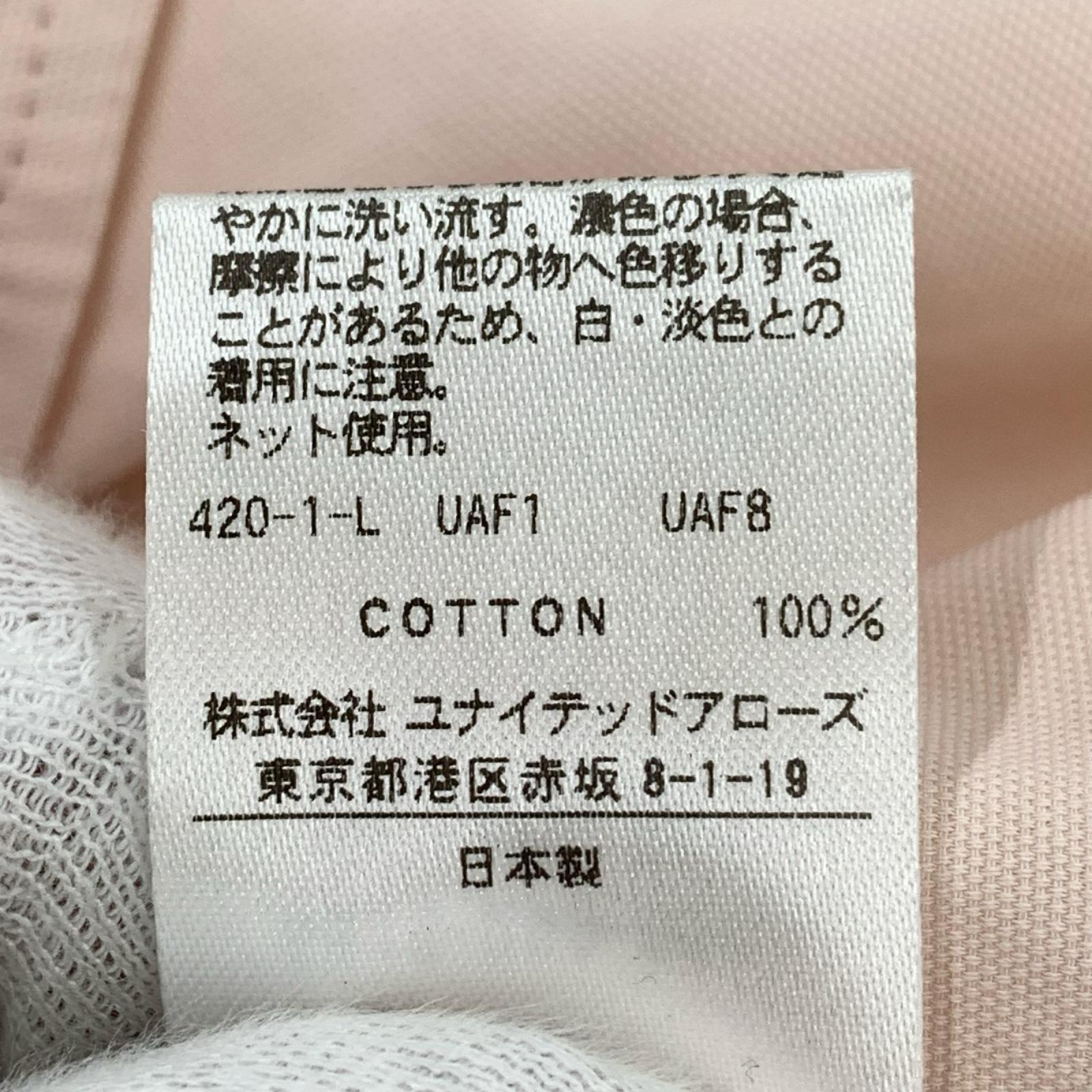 半袖シャツ COTTON BD SHORT SLEEVE SHIRT ピンク