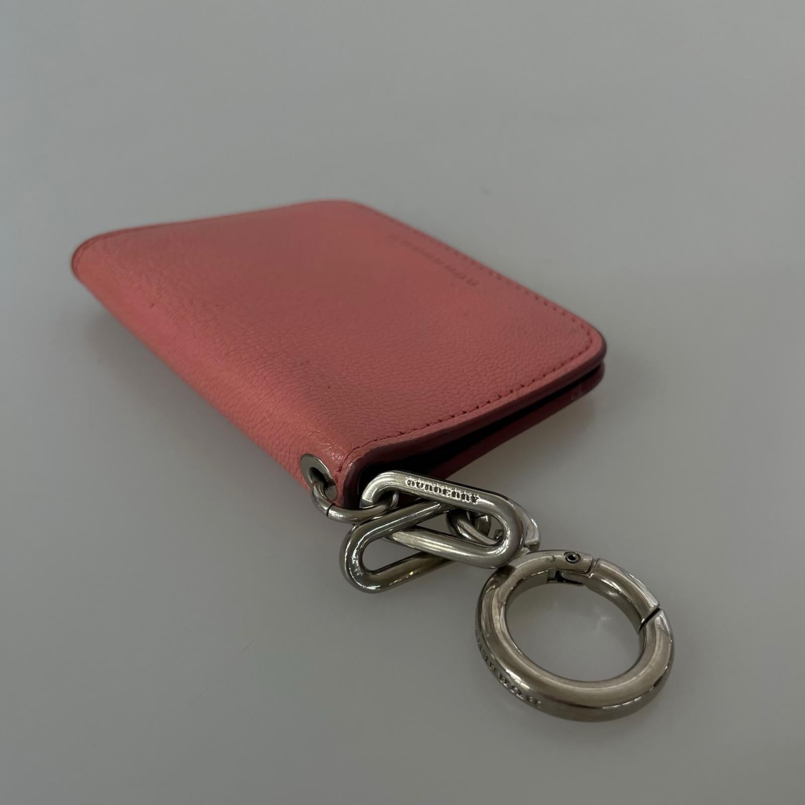 コンパクトウォレット BURBERRY カードケース ピンク ピンク