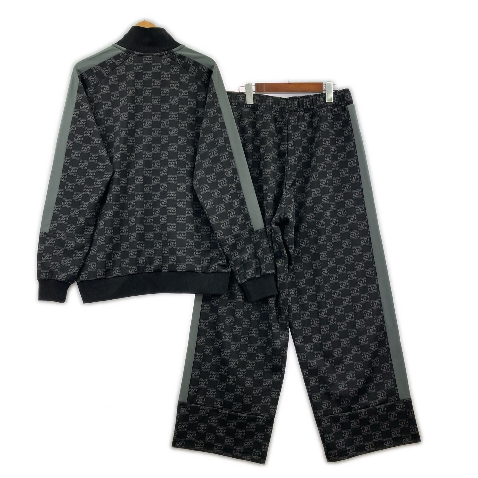 ジャケット PUMA CORE HERITAGE ジャガード セットアップ L ブラック
