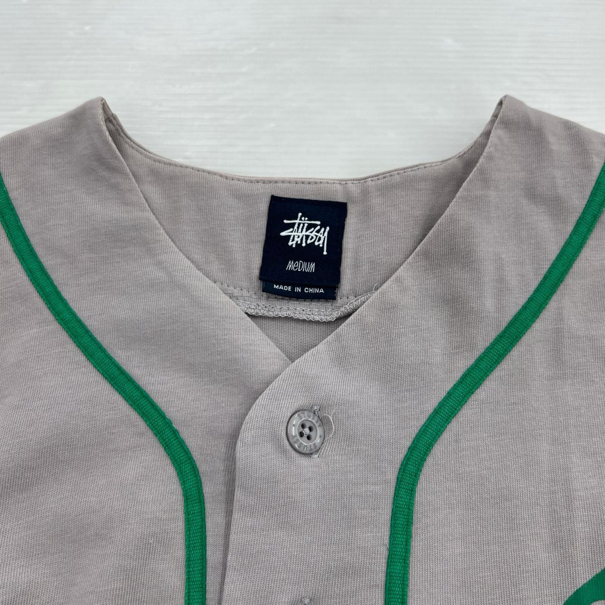 半袖シャツ Baseball Jersey/グレー M グレー