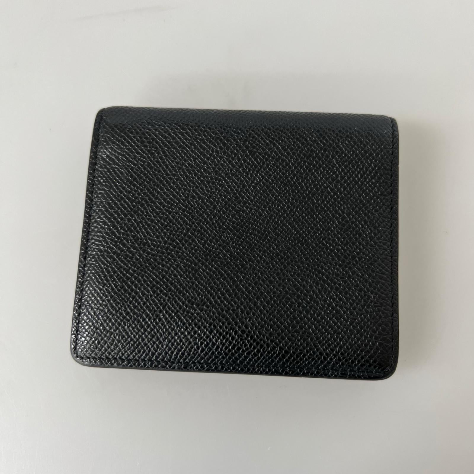 コンパクトウォレット MAISON MARGIELA コンパクトウォレット ブラック