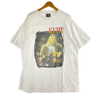半袖Tシャツ 90s Giant 追悼・メモリアルT カート・コバーン 白 (XL) ホワイト