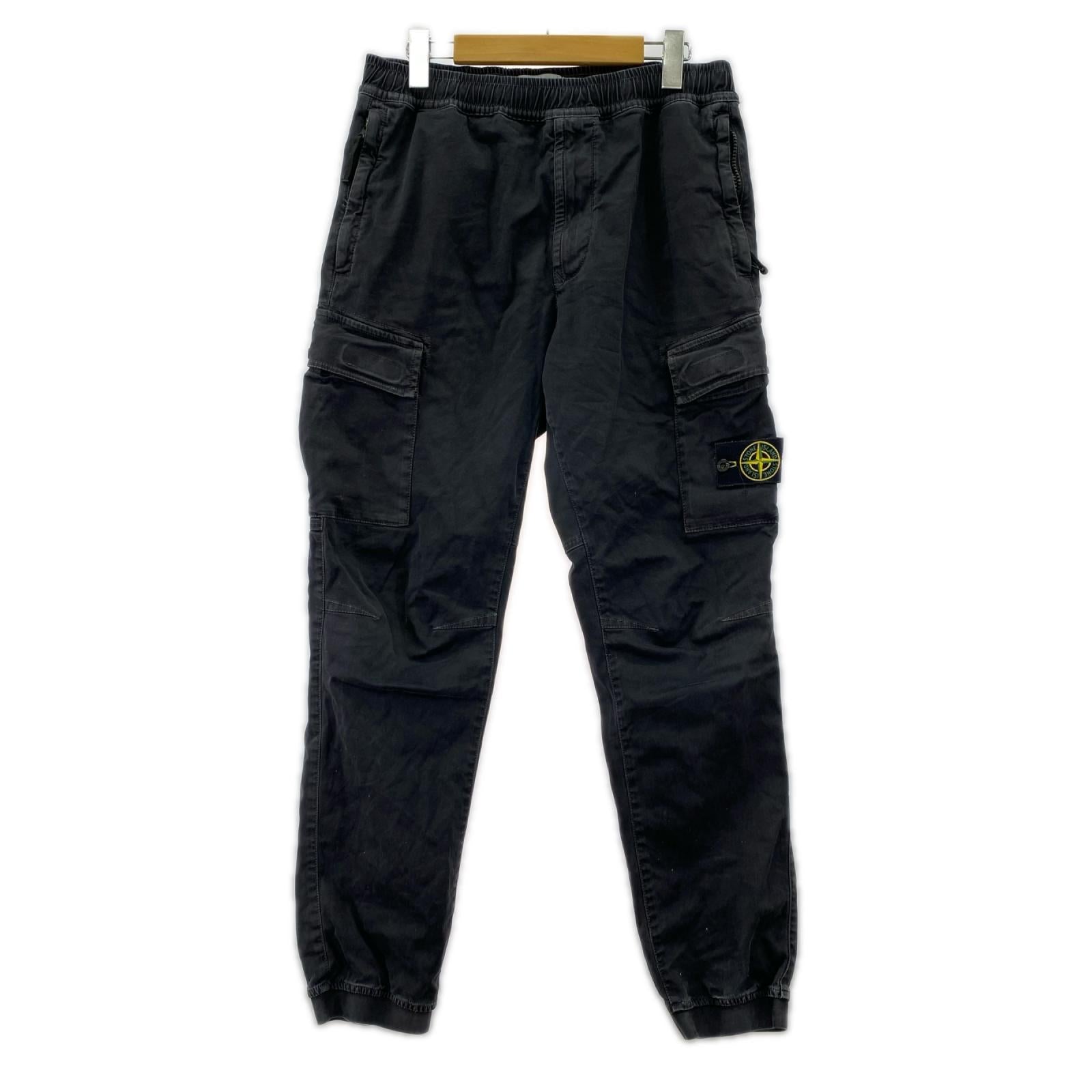 パンツ 21AW ガーメントダイ カーゴパンツ 7515313L1 (32) ブラック
