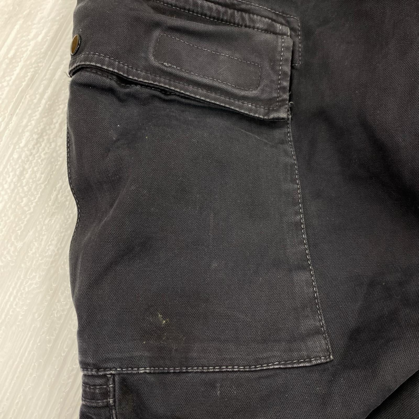 パンツ 21AW ガーメントダイ カーゴパンツ 7515313L1 (32) ブラック