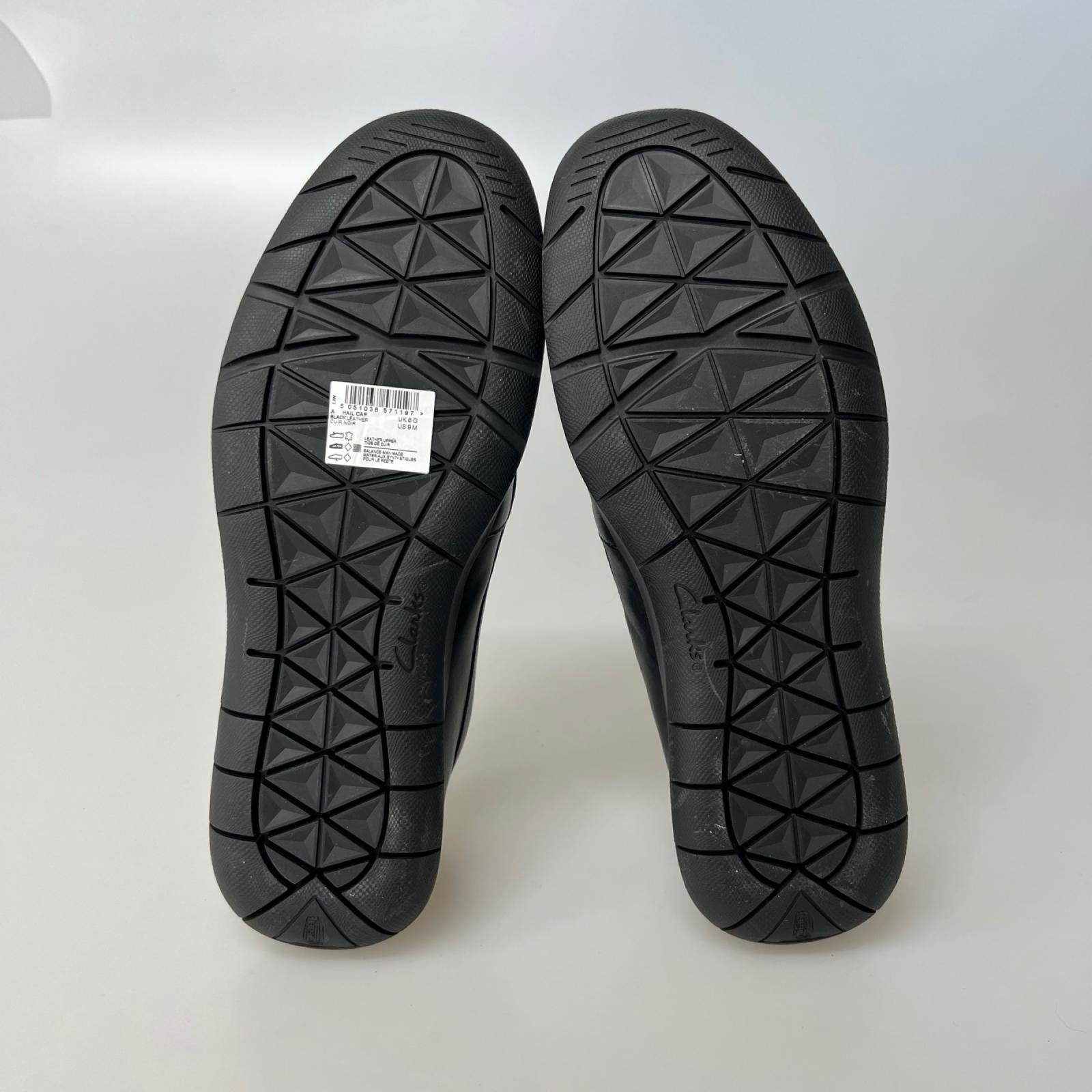 シューズ レザー フレックスウェイステップローファー 黒 (26.5㎝)