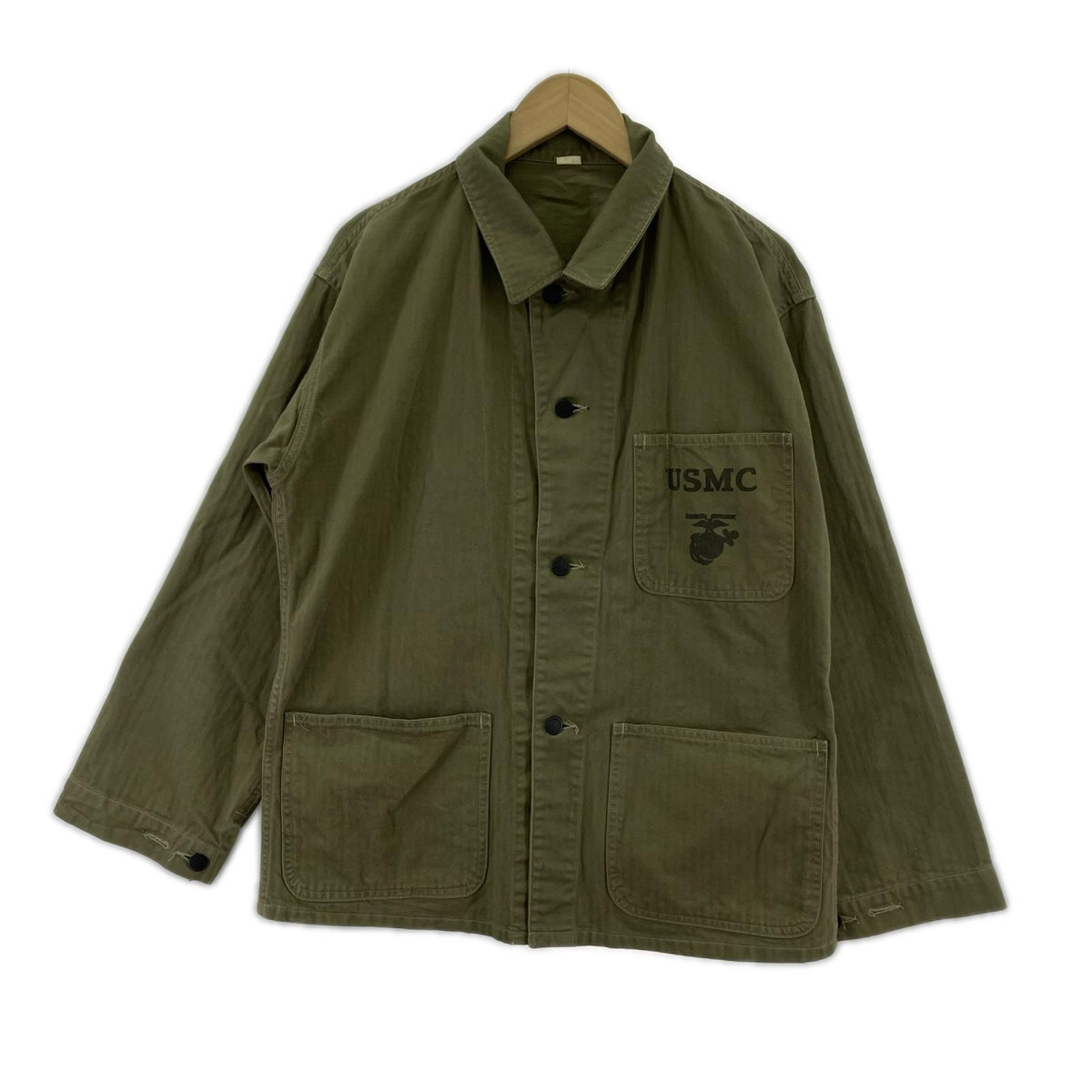 ジャケット USMC ミリタリージャケット カーキ (38R) カーキ