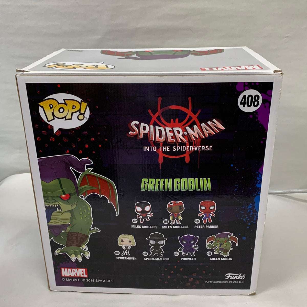 POP! Marvel SPIDERMAN 408 GREEN GOBURIN フィギュア/グッズ