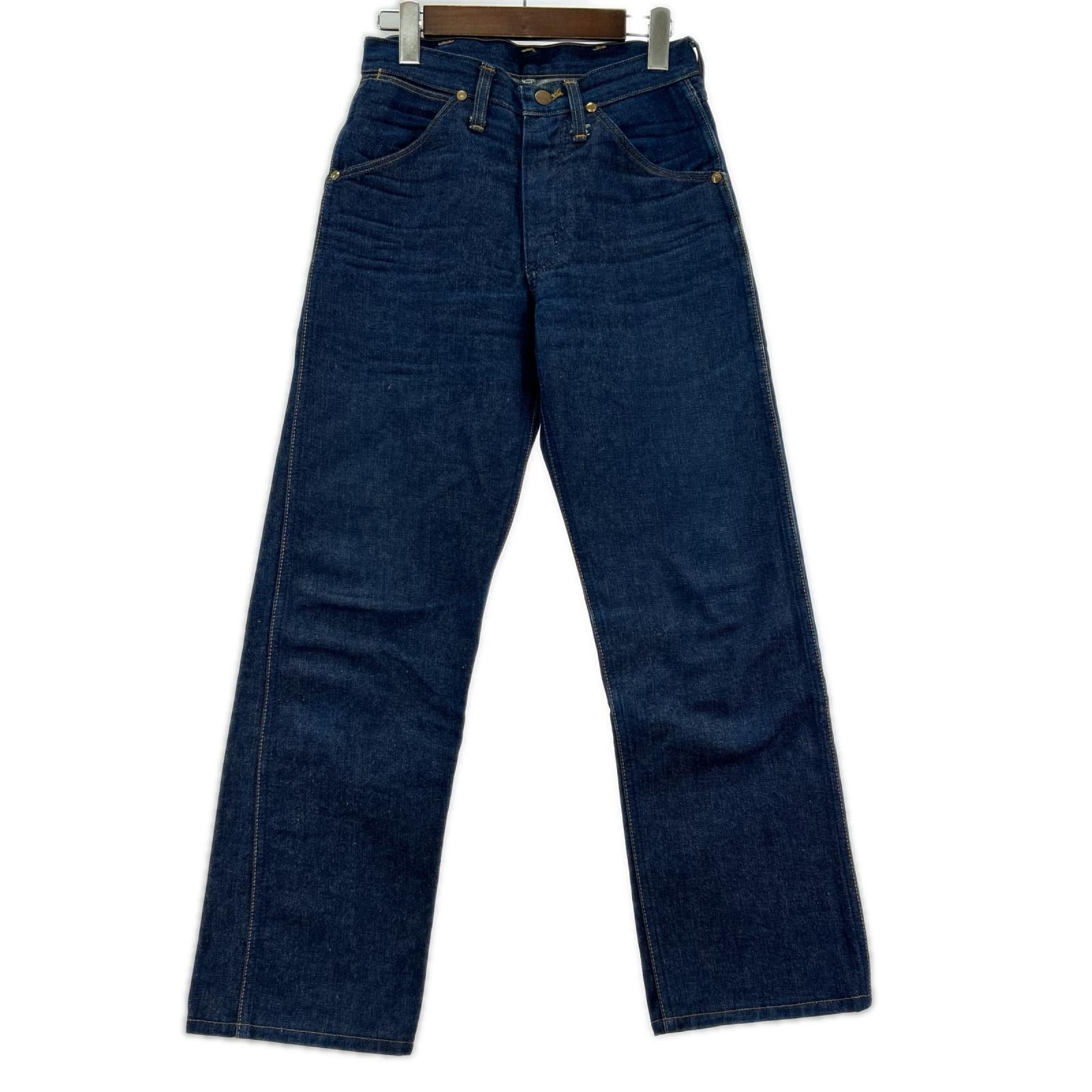 デニムパンツ 60s 11MWZ 斜めベル w27 ネイビー