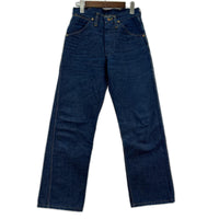 デニムパンツ 60s 11MWZ 斜めベル w27 ネイビー