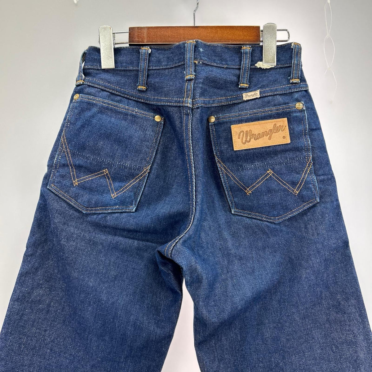 デニムパンツ 60s 11MWZ 斜めベル w27 ネイビー