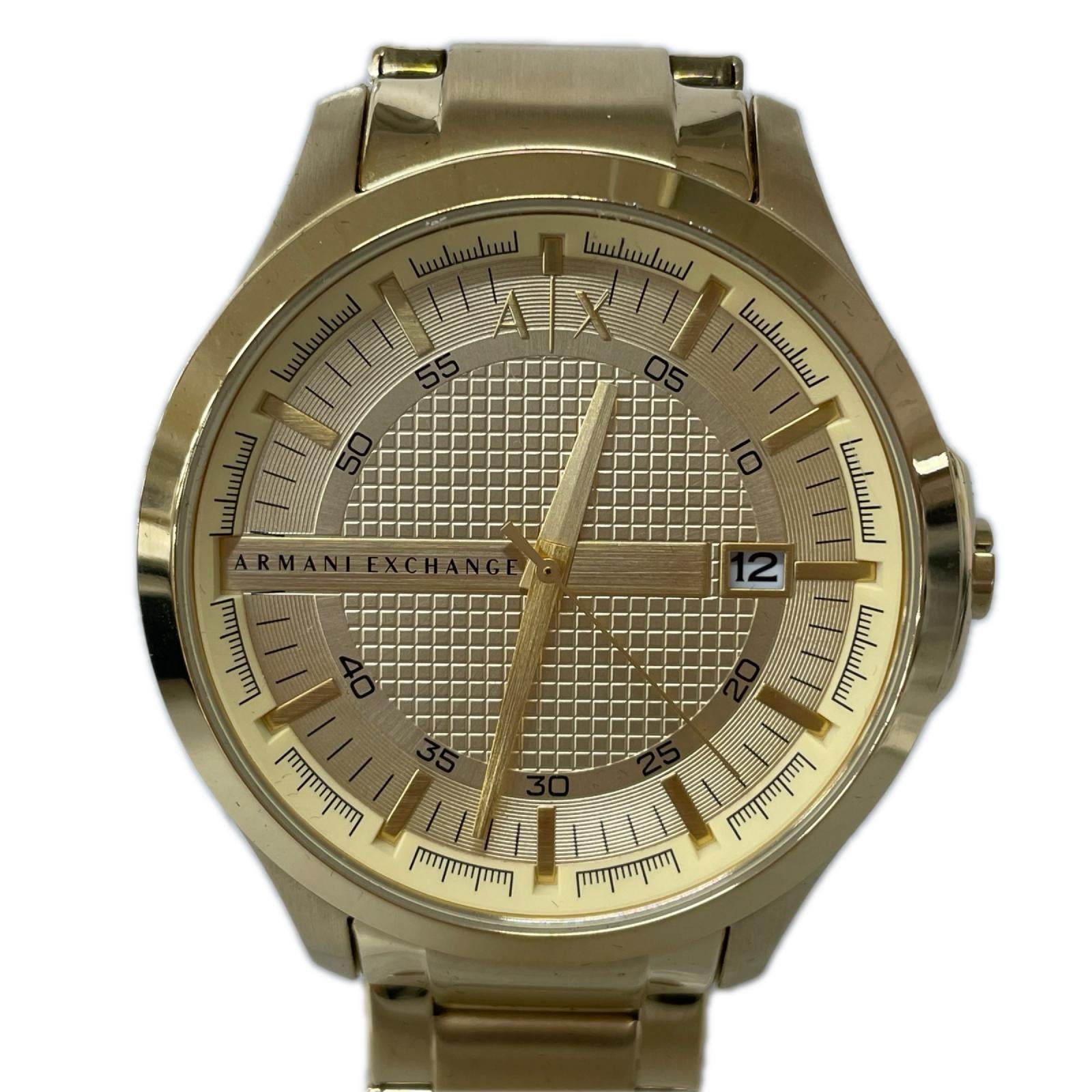 腕時計 ARMANI EXCHANGE メンズ時計 ゴールド