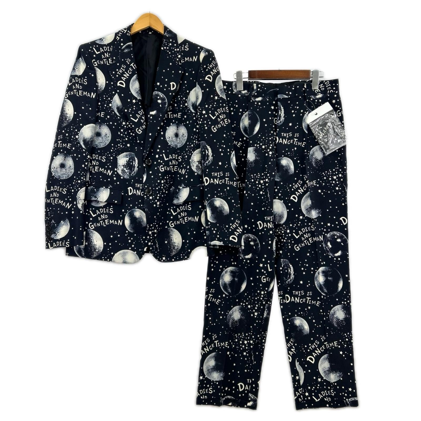 セットアップ 18SS/ミラーボール/セットアップ M ブラック