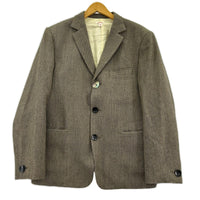 テーラードジャケット MELANGE TWEED TAILORED JACKET/46/ベージュ 46
