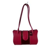トートバッグ Rocio/AMANRA NAPPA LEATHER HANDBAG レッド