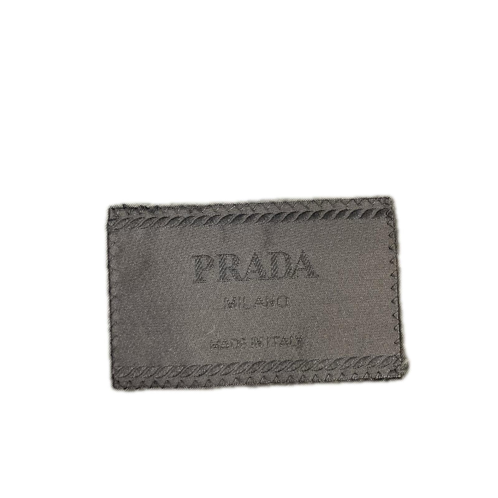 PRADA/セットアップ/ストライプ/グレー