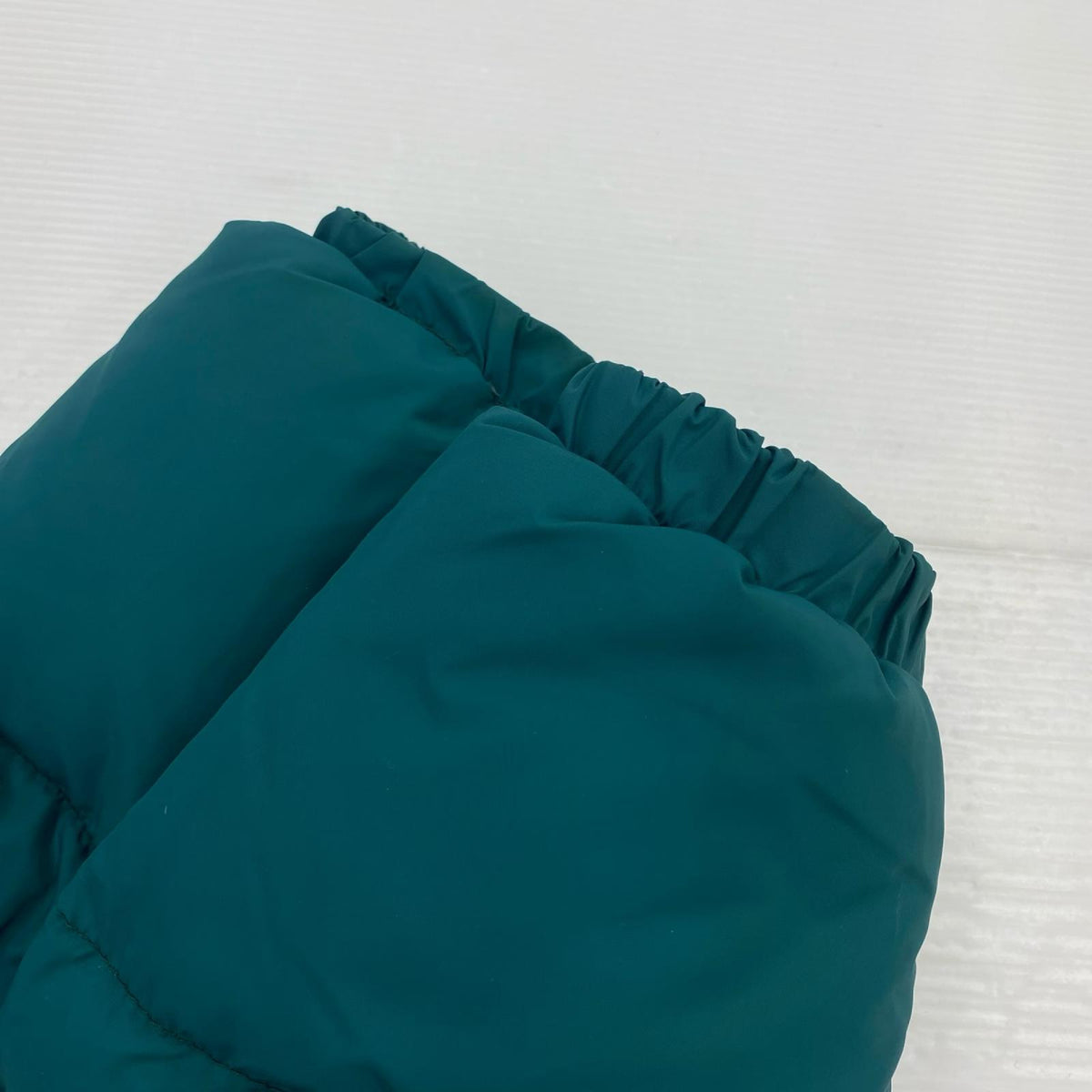ダウンジャケット Schott 2WAY ダウン レザーベスト 緑 44