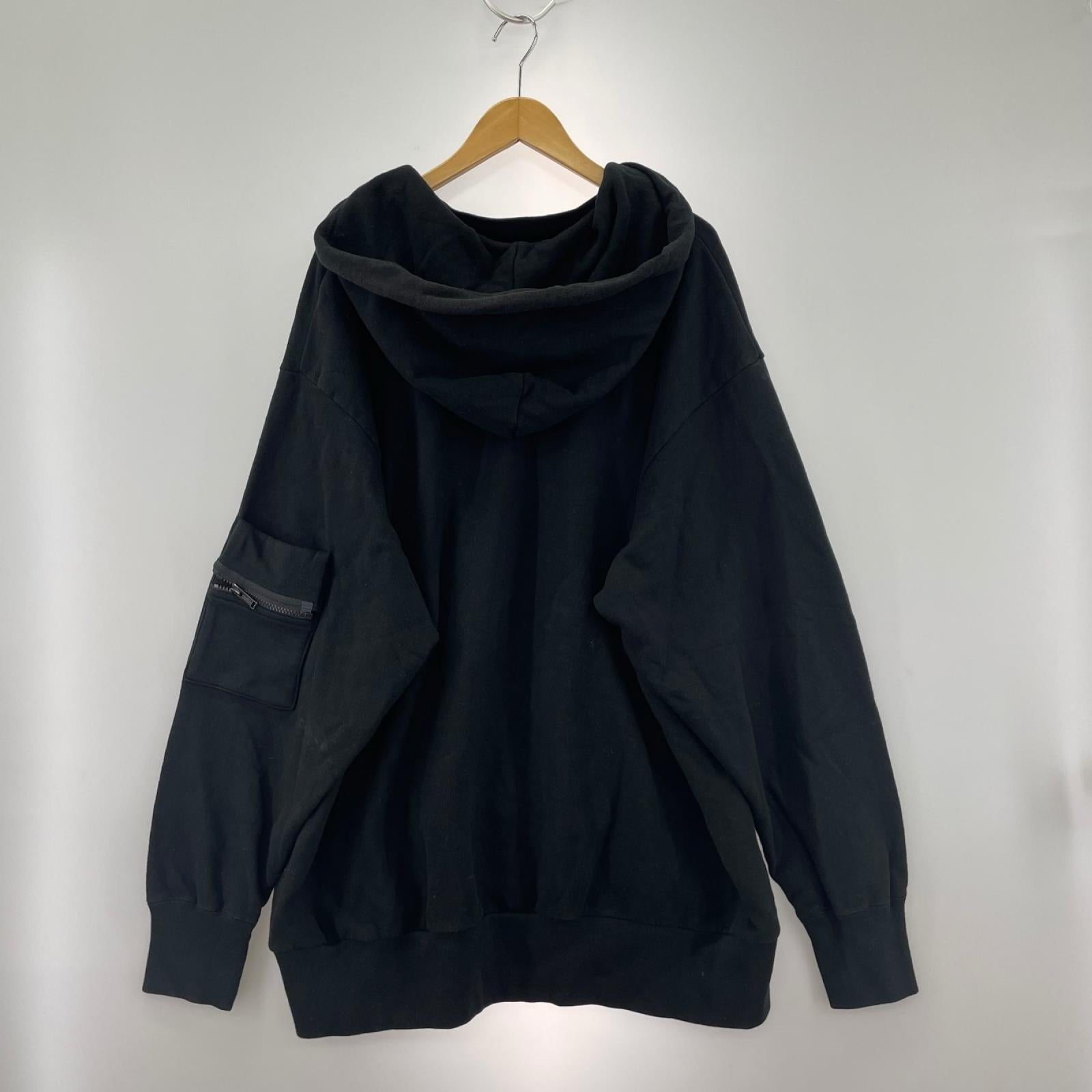 パーカー UNDERCOVER グラフィックプリント フード着脱POパーカー 3 黒 ブラック